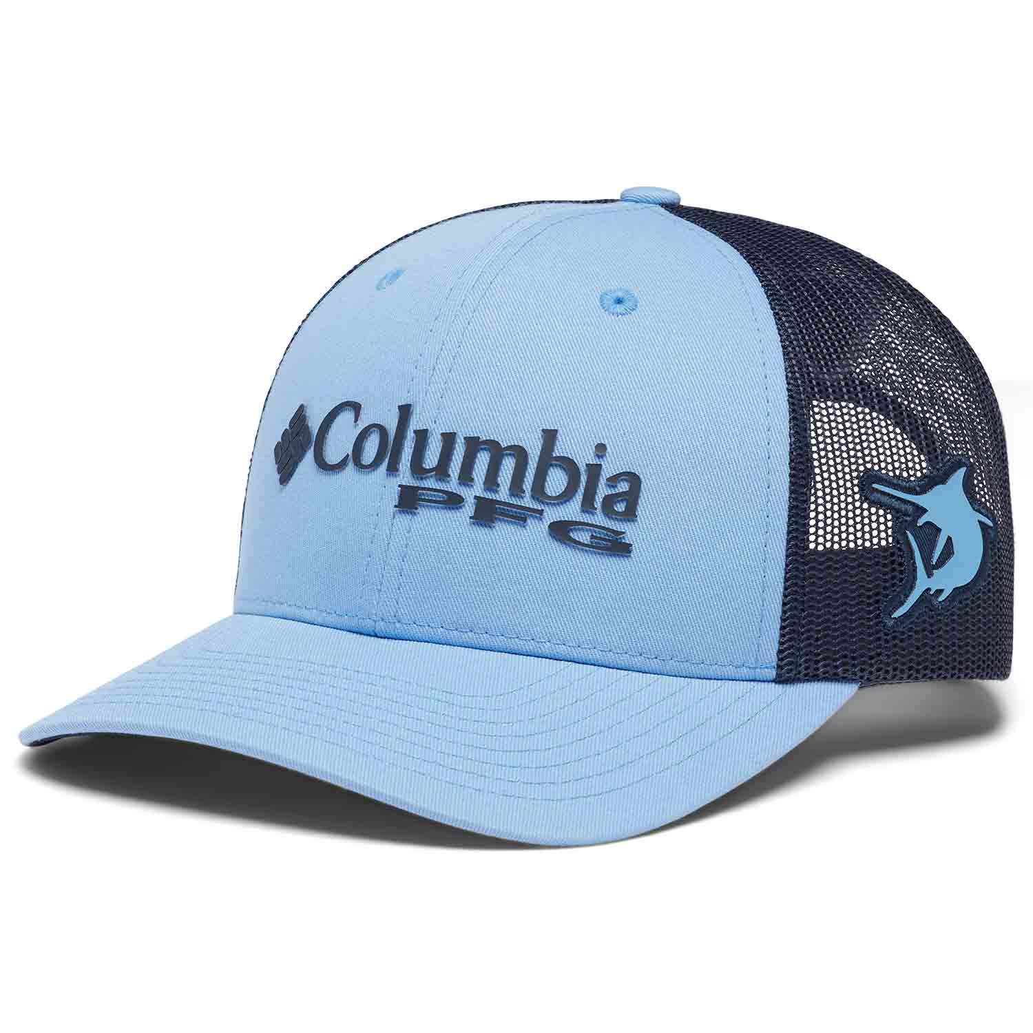 Casquette Columbia Navy Dallas Cowboys PFG Mesh Snapback pour homme