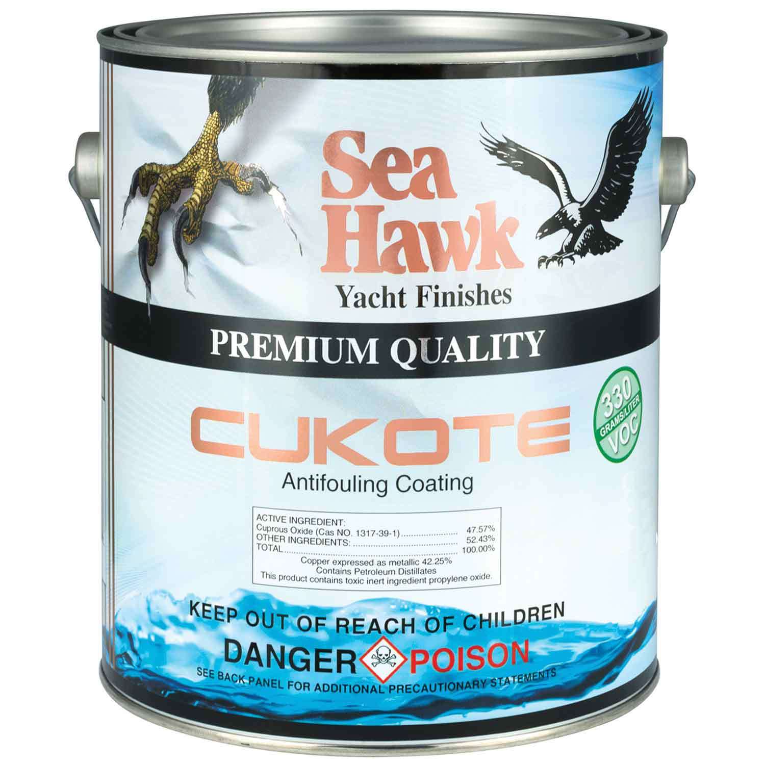 SEA HAWK Cukote Antifouling Paint, 330 VOC West Marine