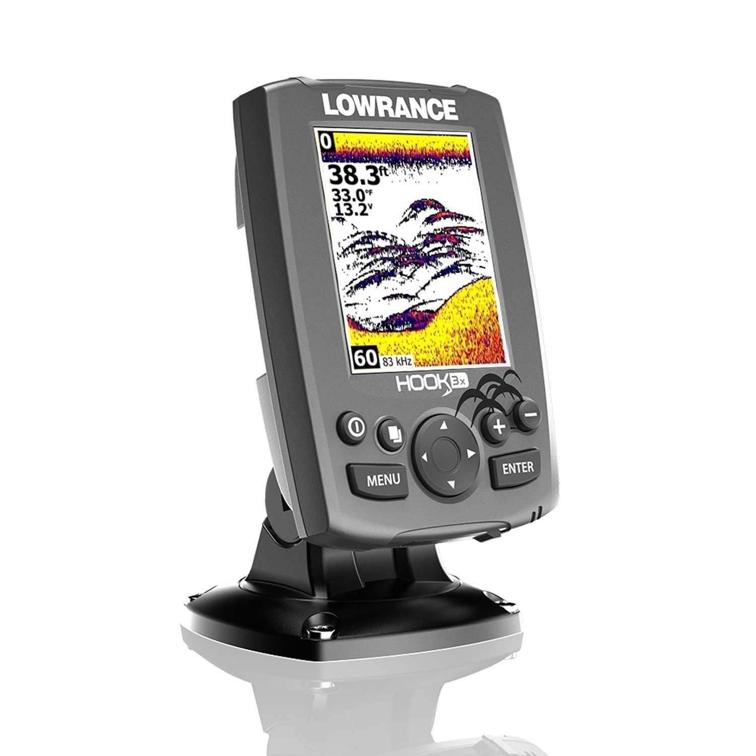 Hook-3x Fishfinder with Dual-Frequency Transducer