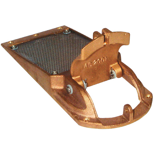 GROCO Bronze Perforated Hull Strainers with Access Doors West Marine