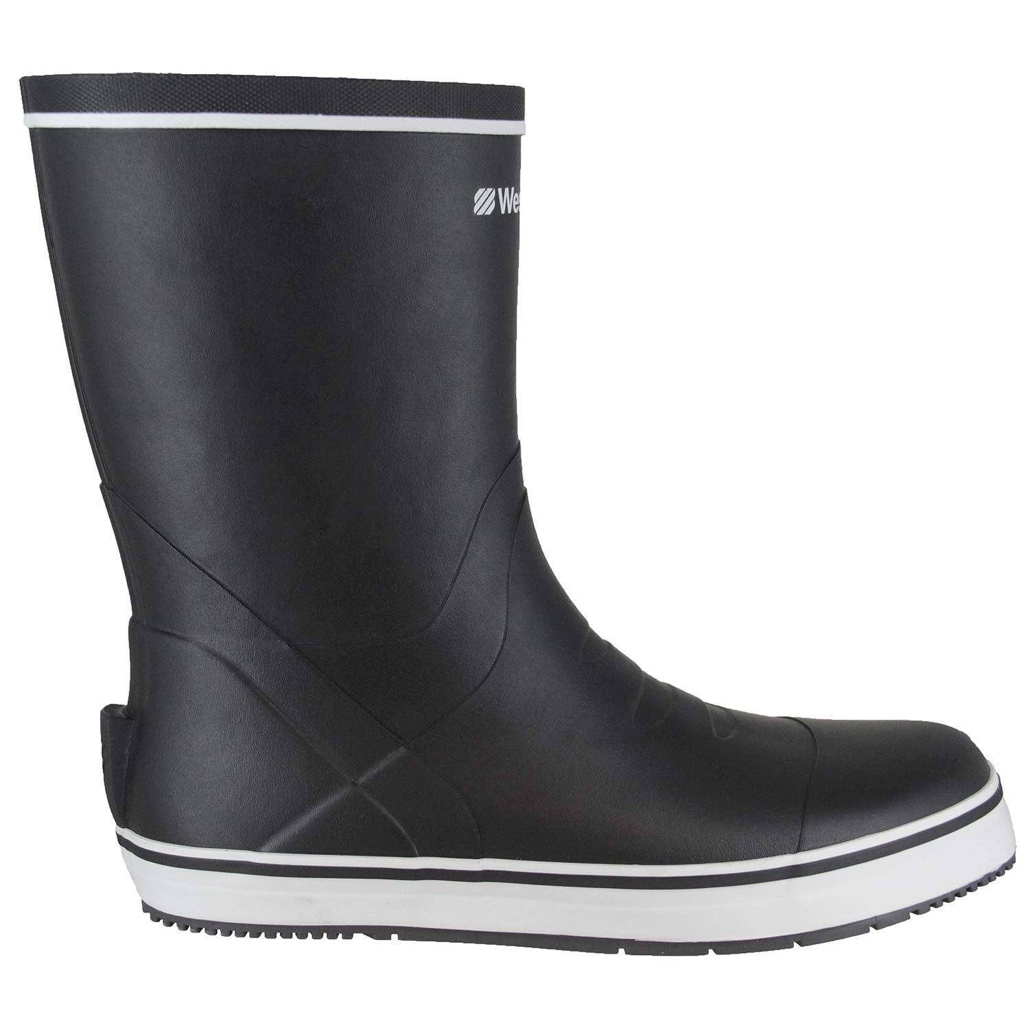 Men's Short Rubber Deck Boots | West Marine