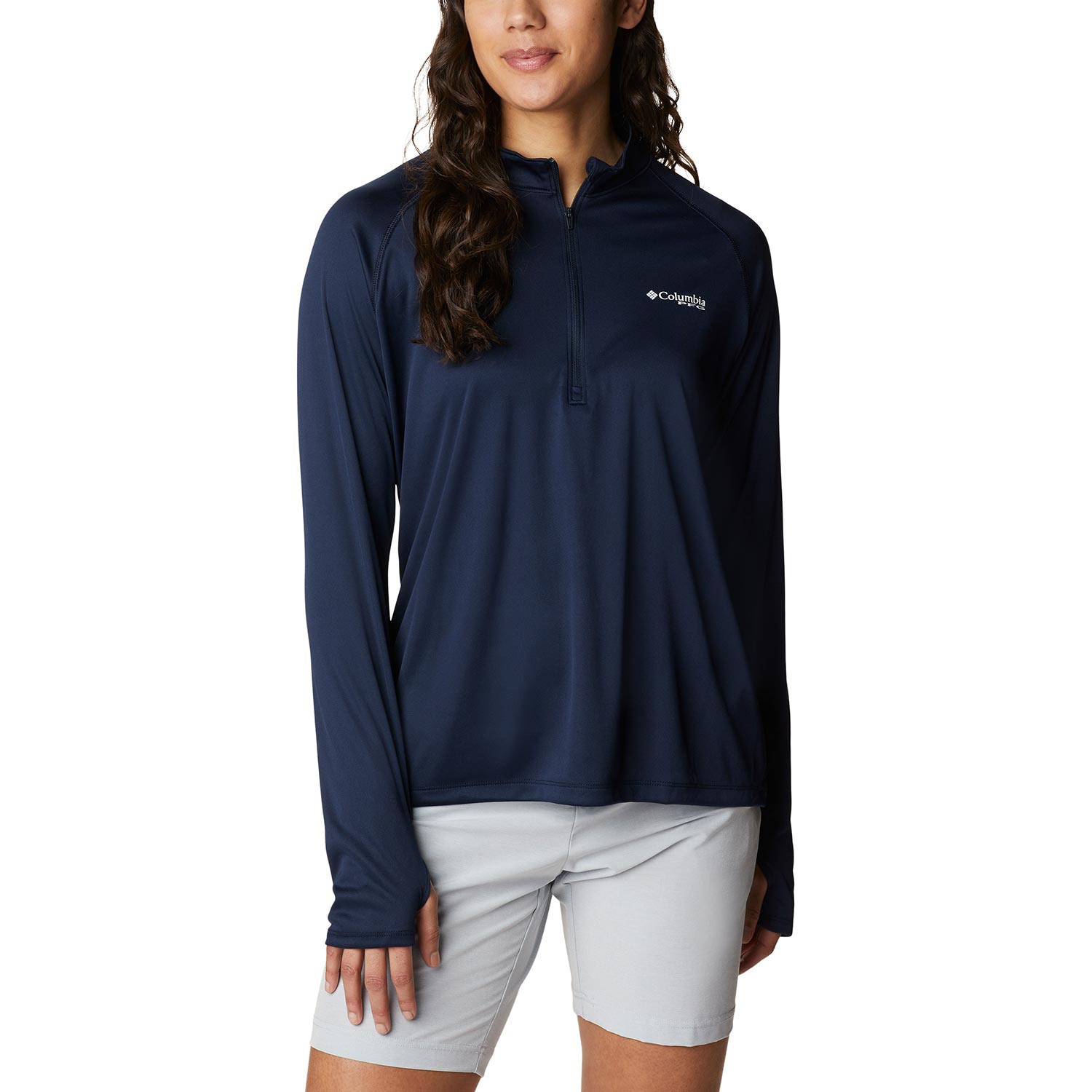 Columbia Women's Hidden Lake Crew T-Shirt - Short Sleeve Graphic Tee, Cotton Blend, Active Fit - View #8