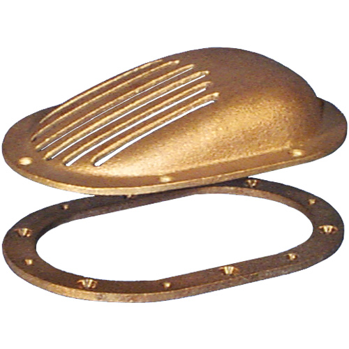 GROCO Bronze Slotted Strainers with Mounting Rings West Marine