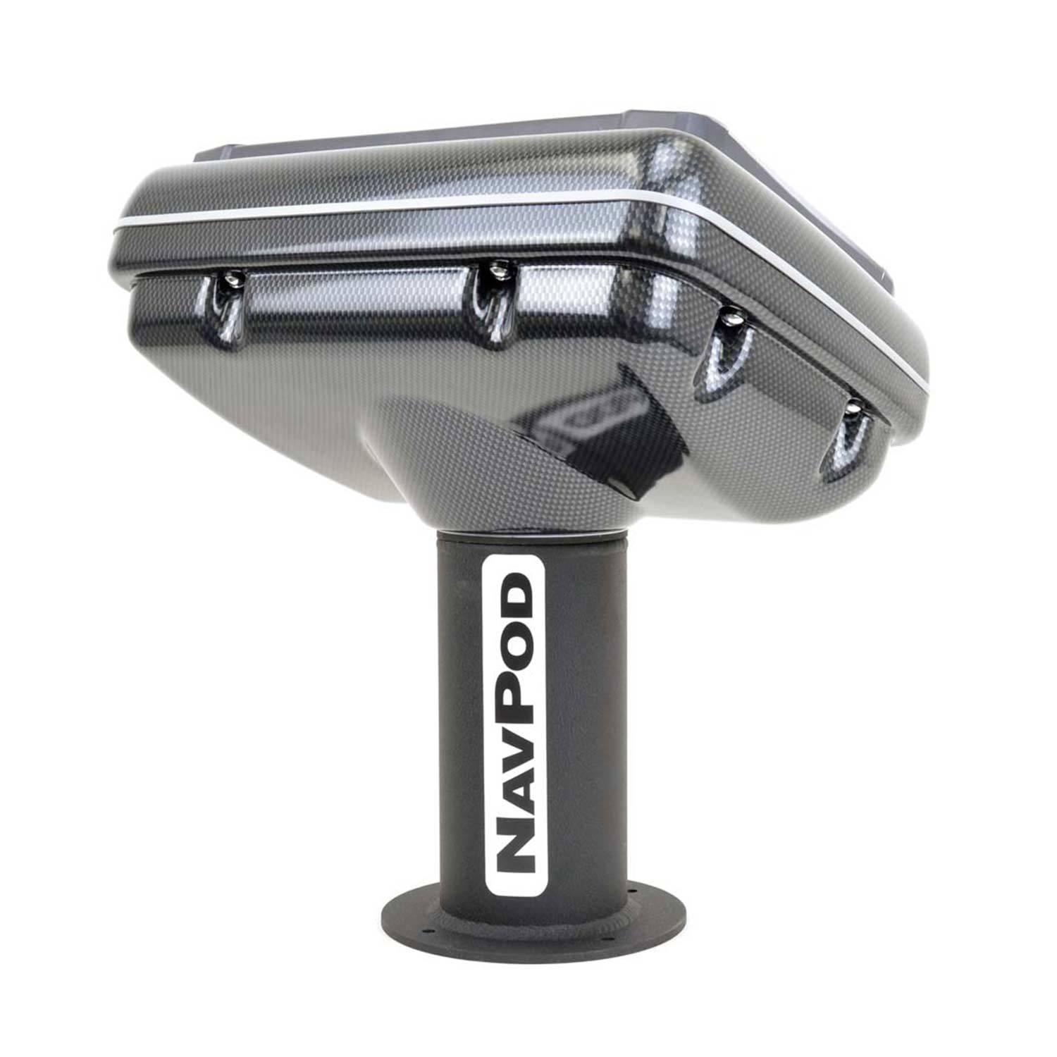 Navpod Brackets NAVPOD PedestalPod 70° Pre-Cut for Raymarine AXIOM 12 (Carbon Series ...