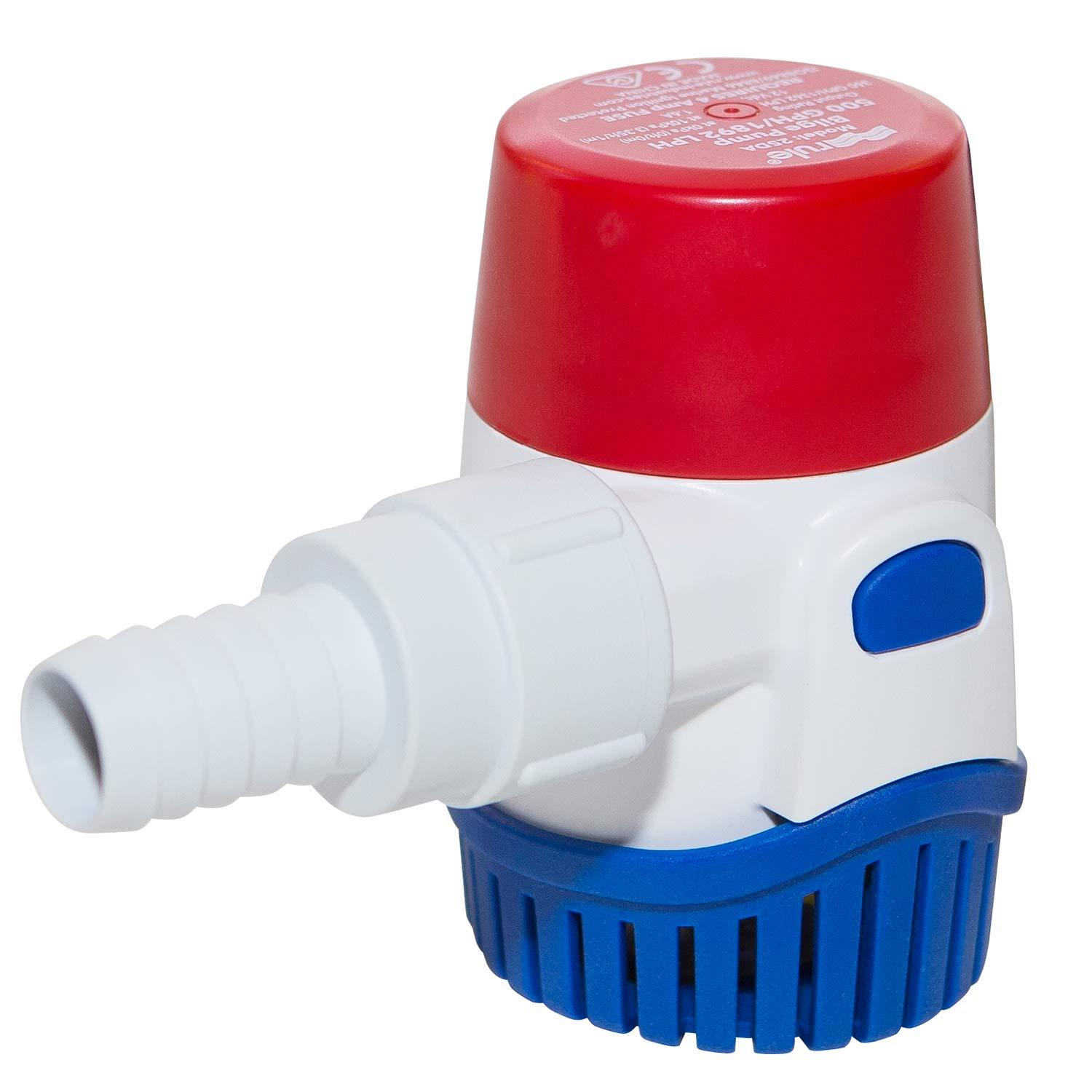RULE INDUSTRIES 500 GPH Bilge Pump West Marine