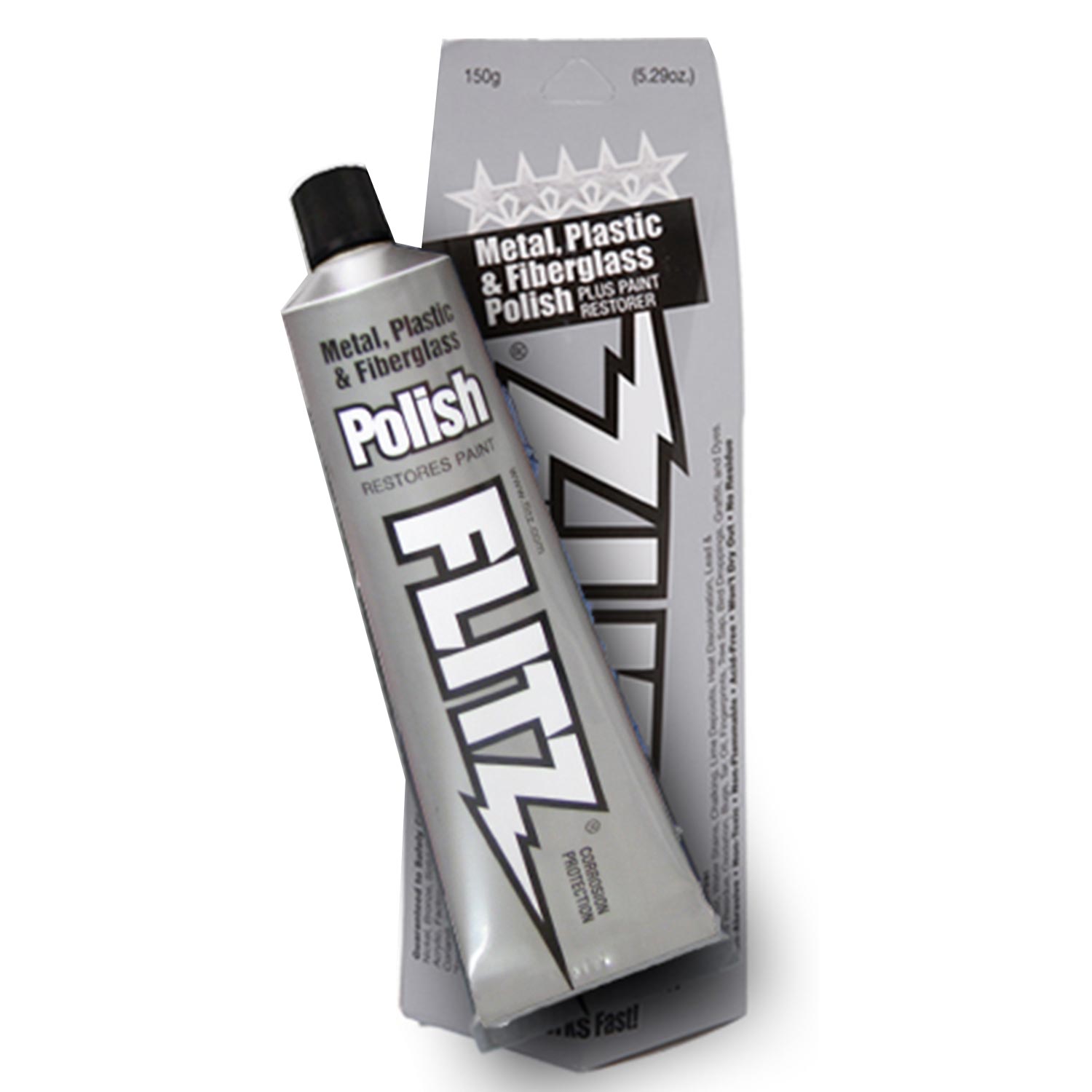 FLITZ Metal, Plastic & Fiberglass Polish Cream Paste, 5.3 oz. West Marine