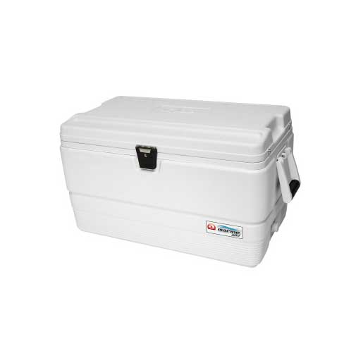 Large Ice Chest Insulated Igloo Cooler 100 Quart Qt Cold Marine Fishing White 