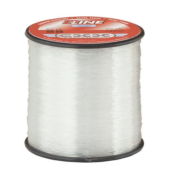 P-LINE CXX X-Tra Strong Monofilament, 600Yds, Crystal Clear