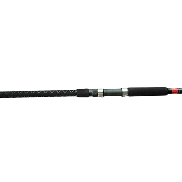 9 foot baitcasting rod Hella-Bomb 935: 7 ft in / Heavy Power / Fast Action Casting and 100m/328ft of fishing line DAIWA 9' Emcast Surf Spinning