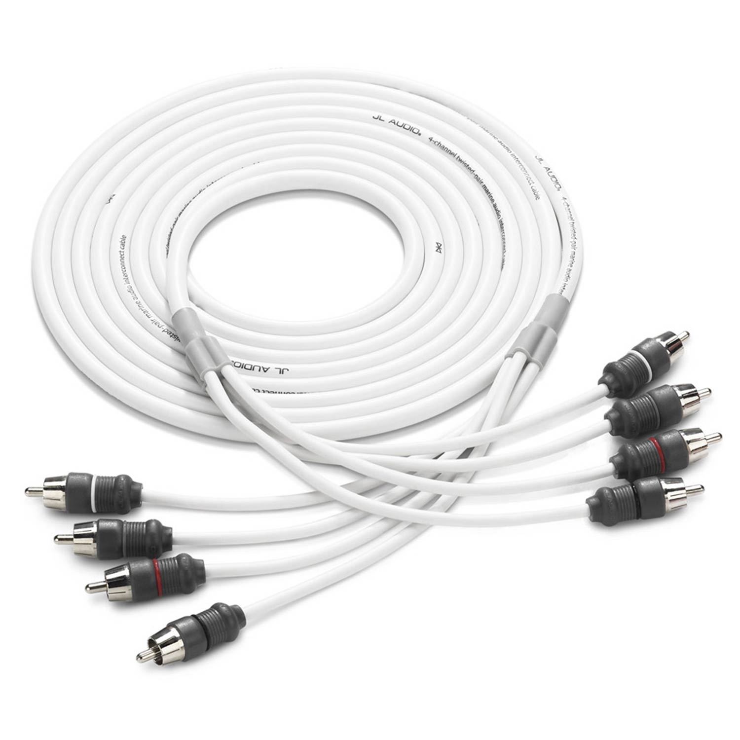 JL AUDIO 12' 4Channel Marine Audio Interconnect Cable West Marine