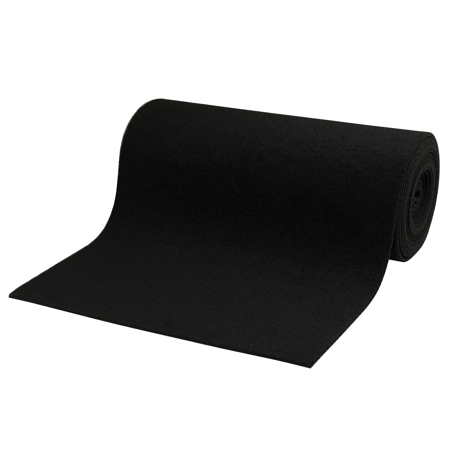 (2) Marine Carpet Covered Bunk Boards | 4 Feet Long, 2x4 Size, Black | For Boat Trailer Bunk Replacement