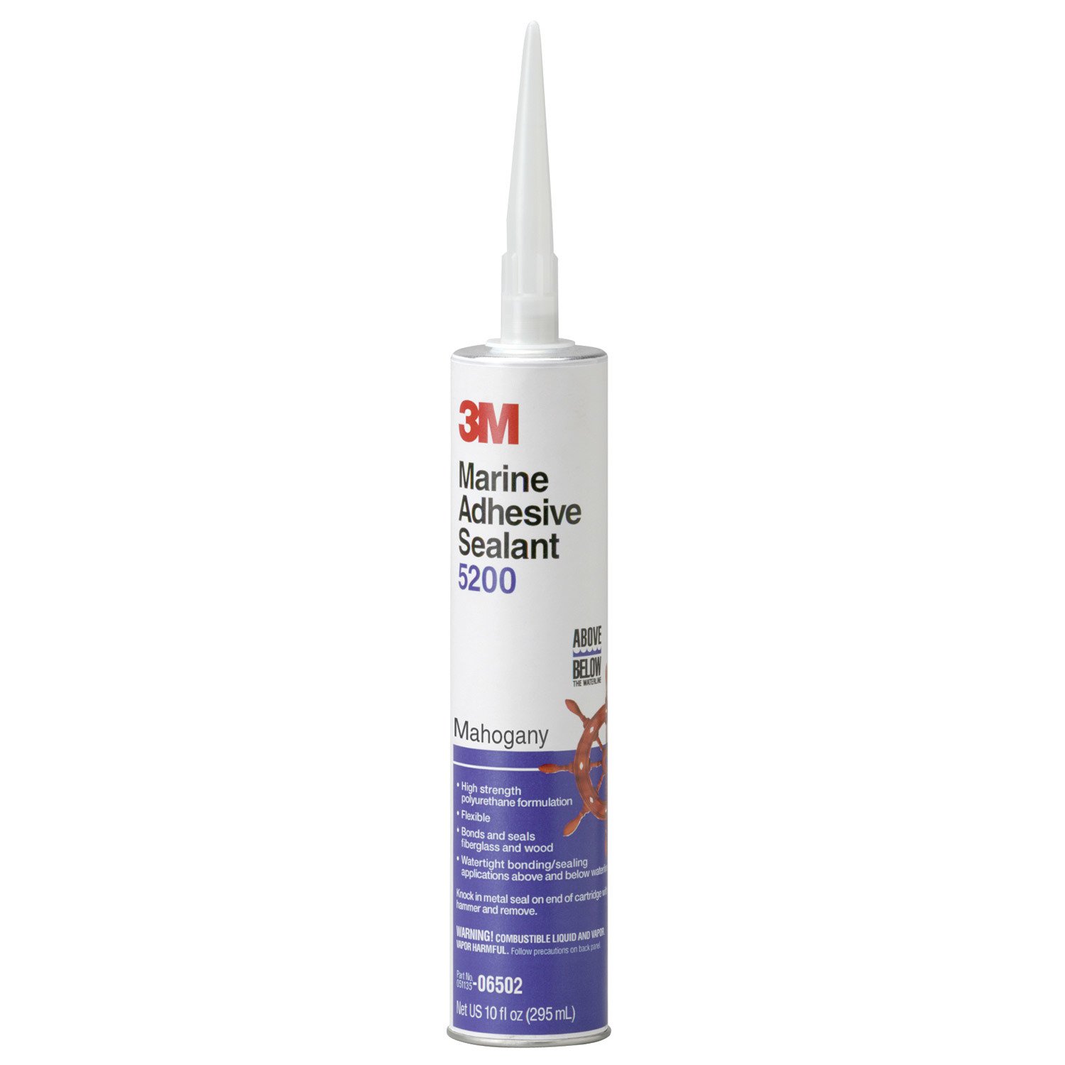 3M 5200 Polyurethane Adhesive/Sealant, Mahogany West Marine