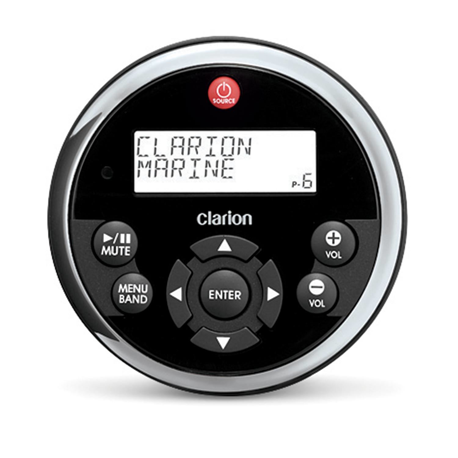 CLARION MARINE AUDIO MW1 Marine Watertight Wired Remote Control with 2