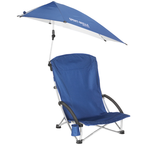 SportBrella Beach Chair, Blue West Marine