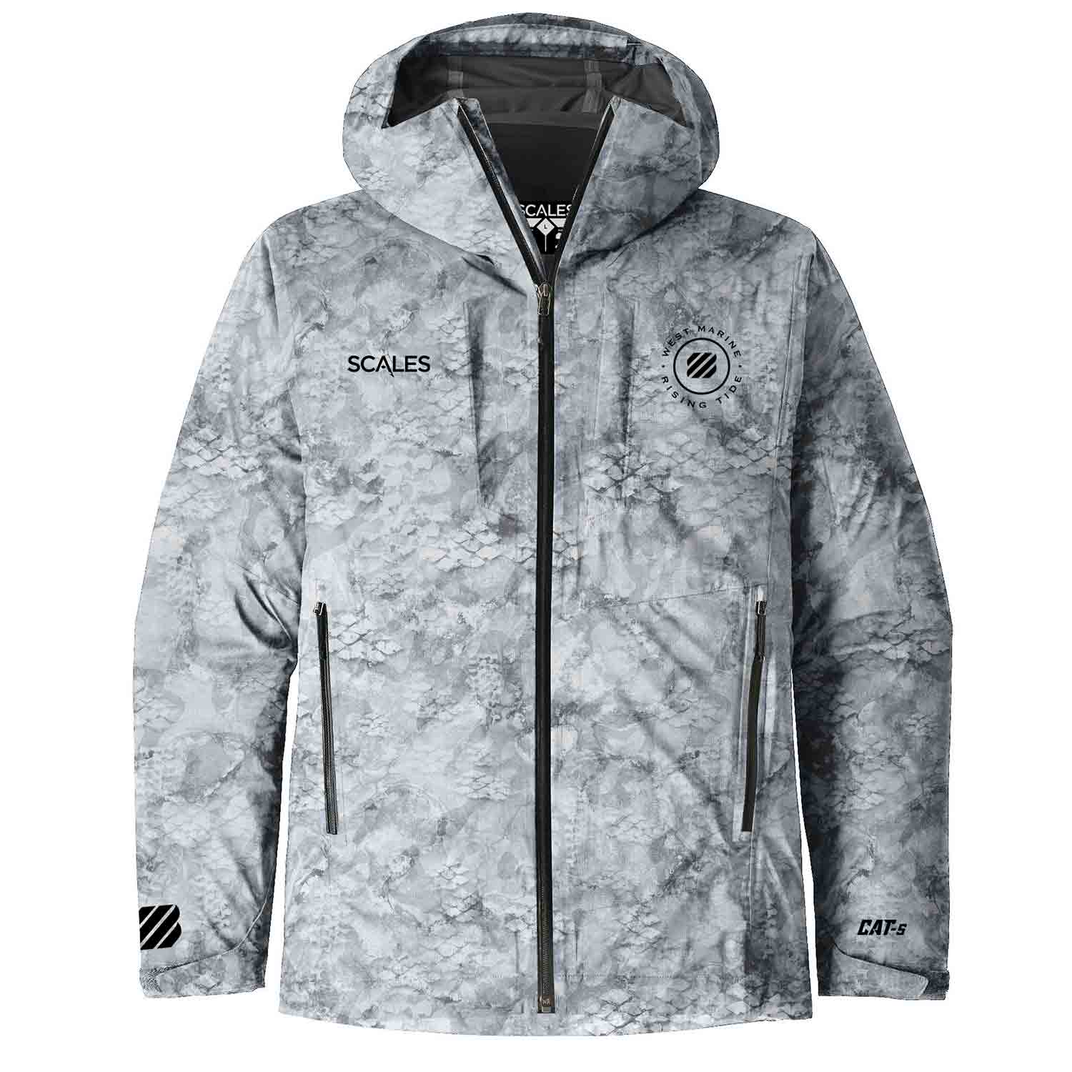 SCALES Men's Scales Camo Cat 5 Jacket West Marine