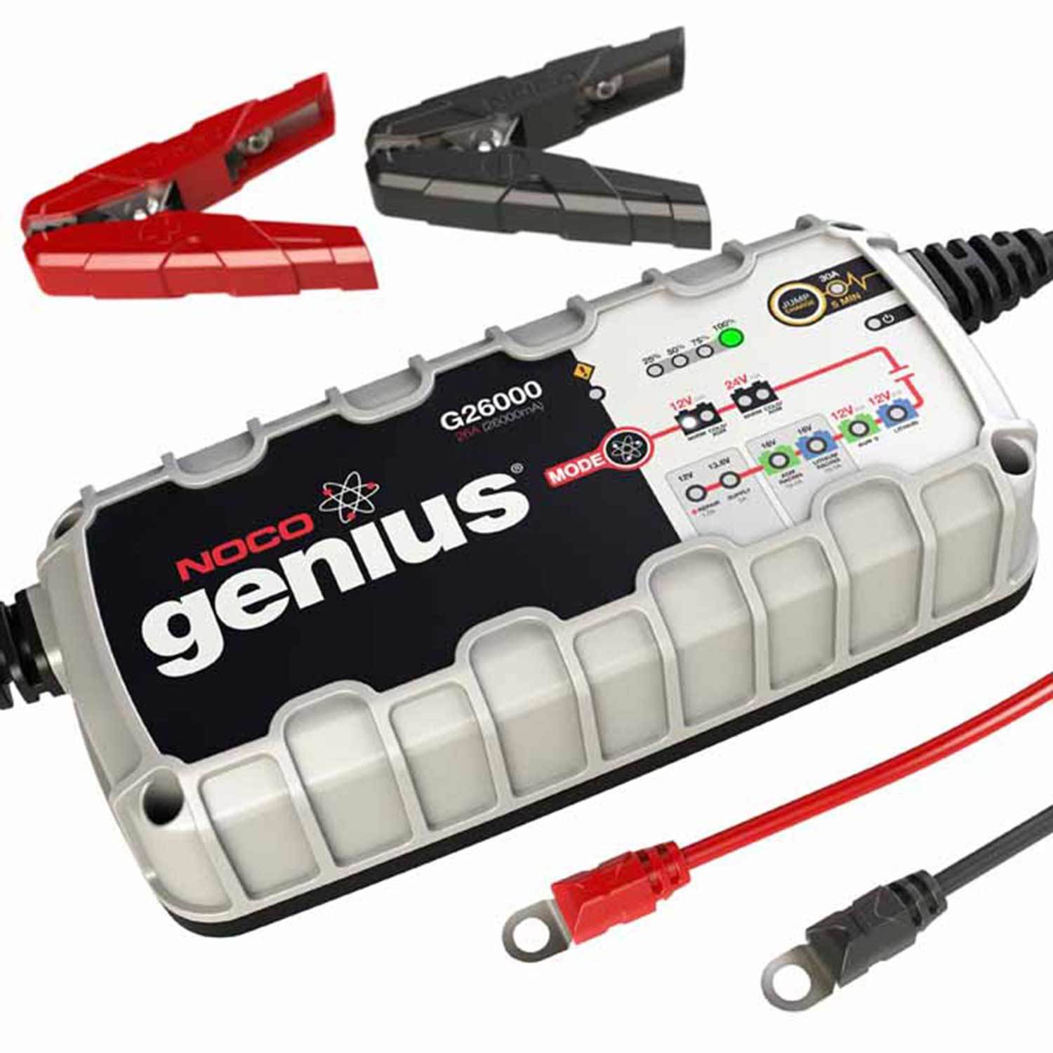 NOCO UltraSafe 2.6 A Portable Charger with JumpCharge