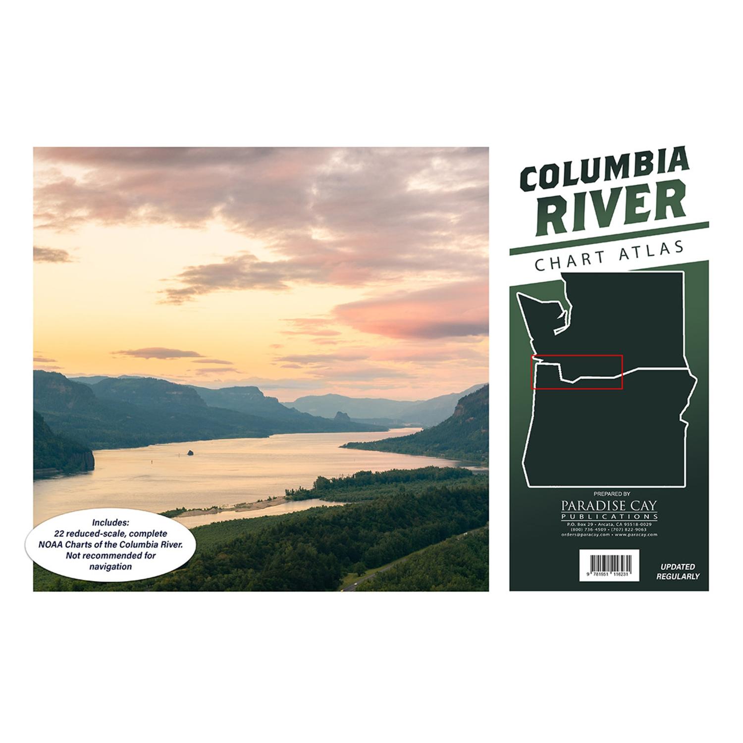 PARADISE CAY Columbia River Chart Atlas West Marine