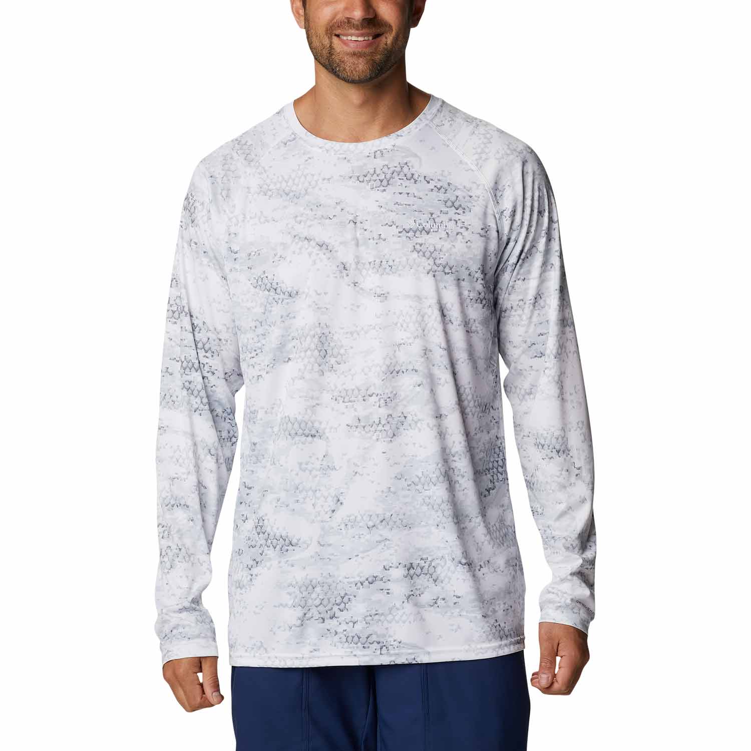 Chemise Columbia Manches Longues Homme XL - Super Terminal Tackle Camouflage Ombre