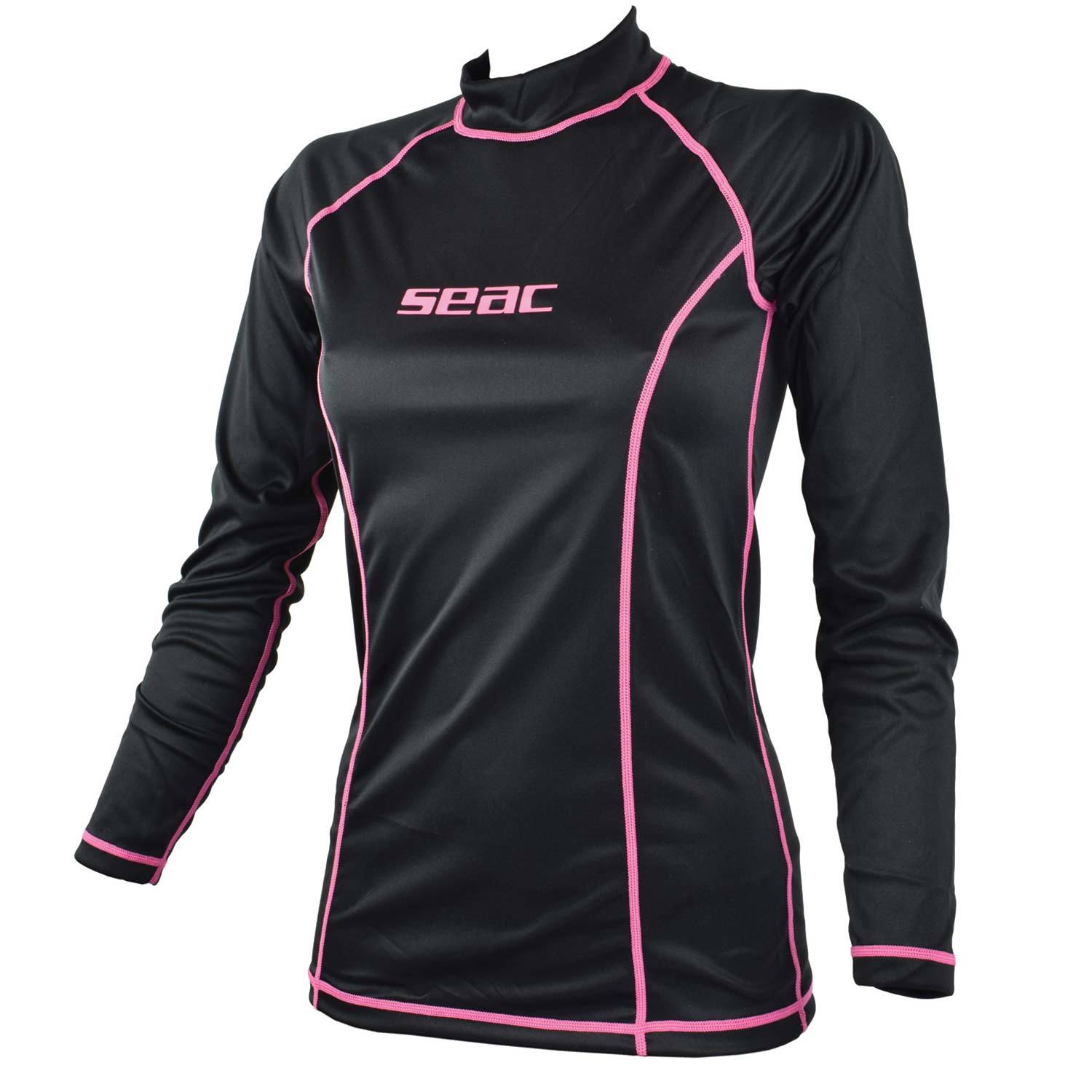 SEAC USA Women's T-Sun Long Sleeve Rash Guard, Medium