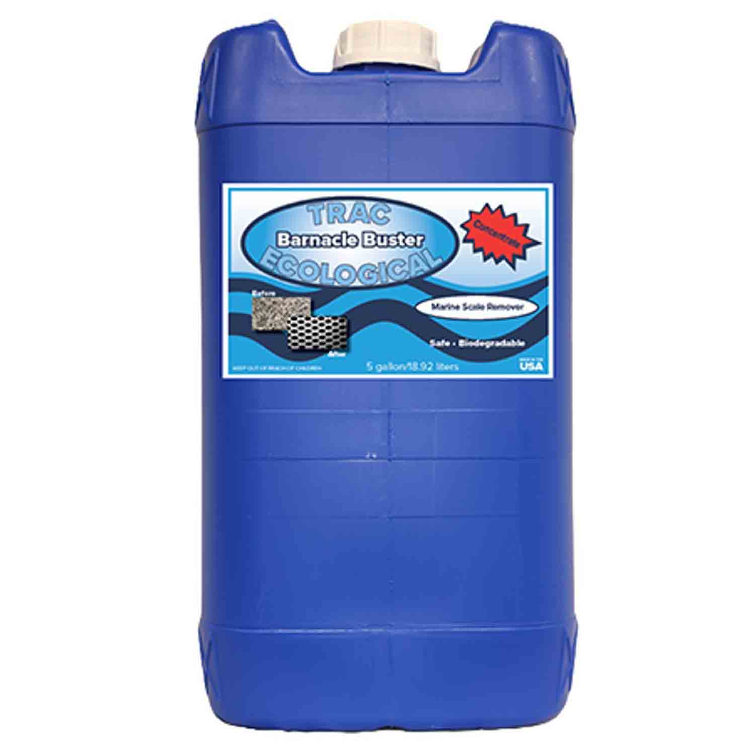 TRAC Barnacle Buster™ 5 Gallon Concentrate, Makes 25 Gallons West Marine