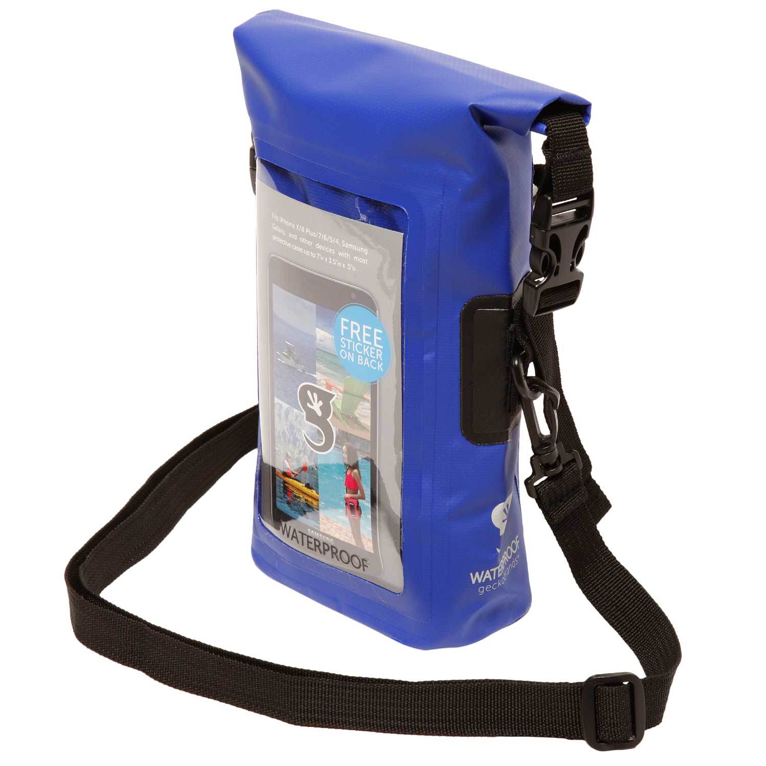 Geckobrands Dry Bag Tote Cooler - Bright Blue, Insulated & Waterproof For Beach, Boating, Kayaking - View #6