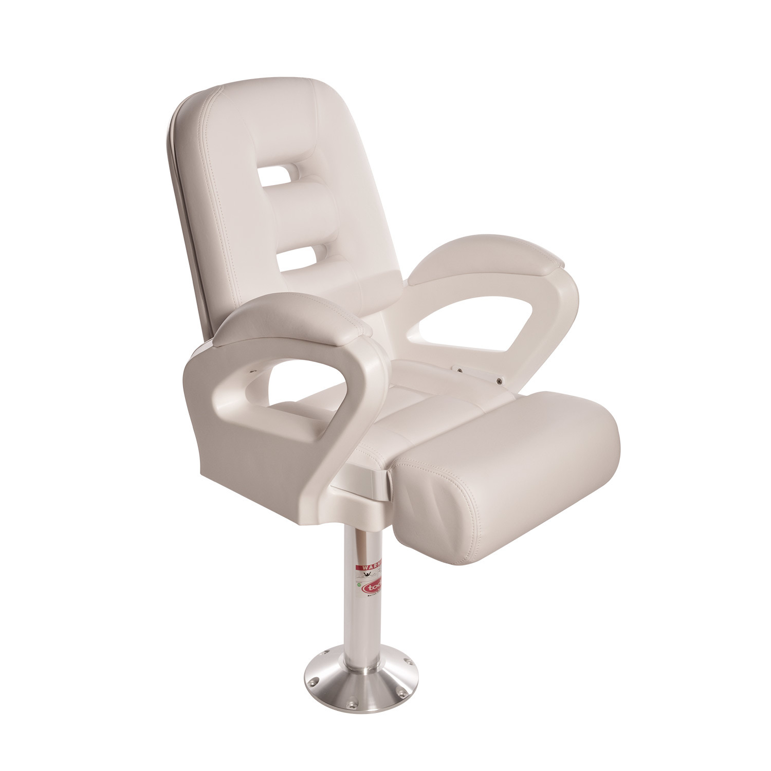 TODD Miami Upholstered FlipUp Helm Chair West Marine
