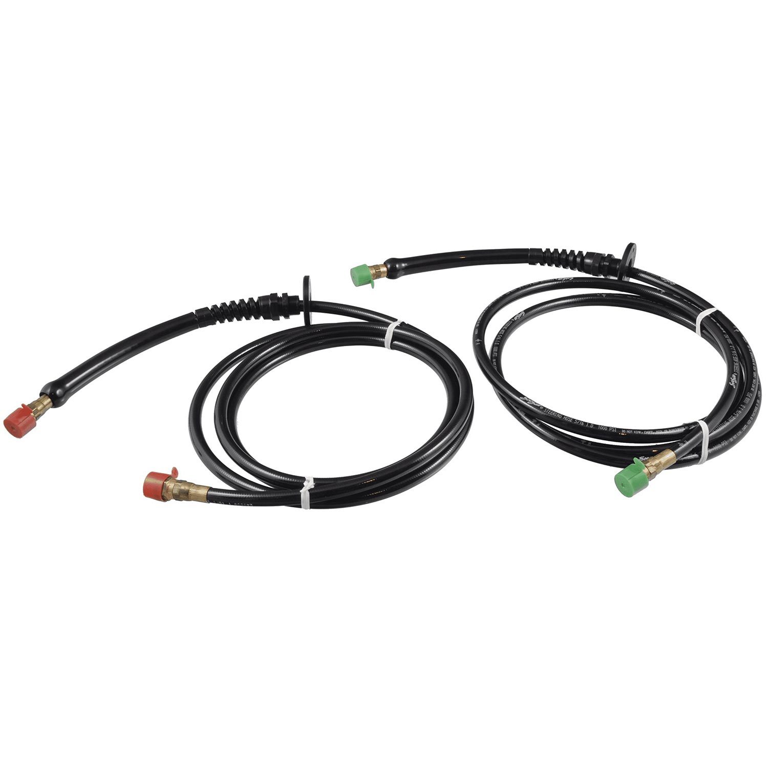 SEASTAR SOLUTIONS Hydraulic Bulkhead Hose Kit, Two 20' Hoses