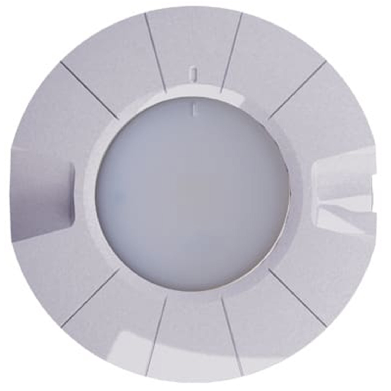 LUMITEC LIGHTING Aurora Flush Mount LED Dome Light, White/Blue West