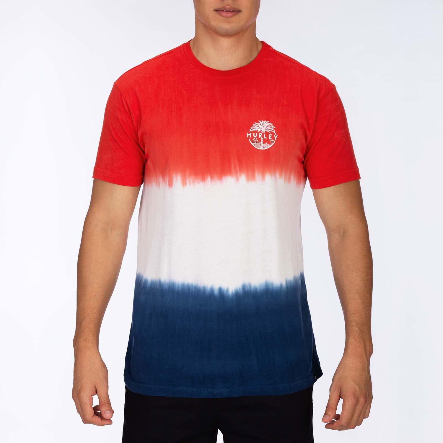 Men's Tie Dye USA Palmer Shirt West Marine