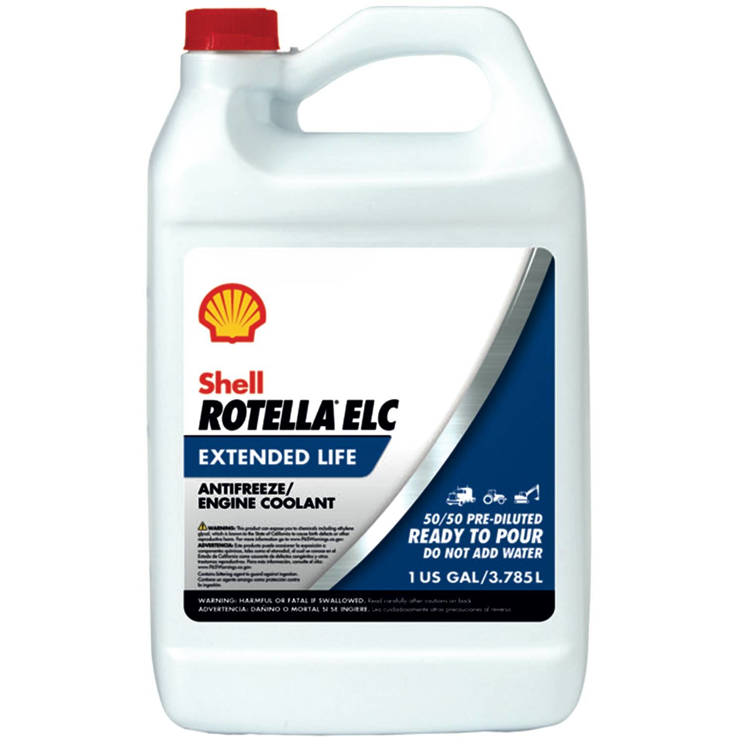 SHELL Rotella® ELC PreDiluted Antifreeze/Coolant, Gallon West Marine