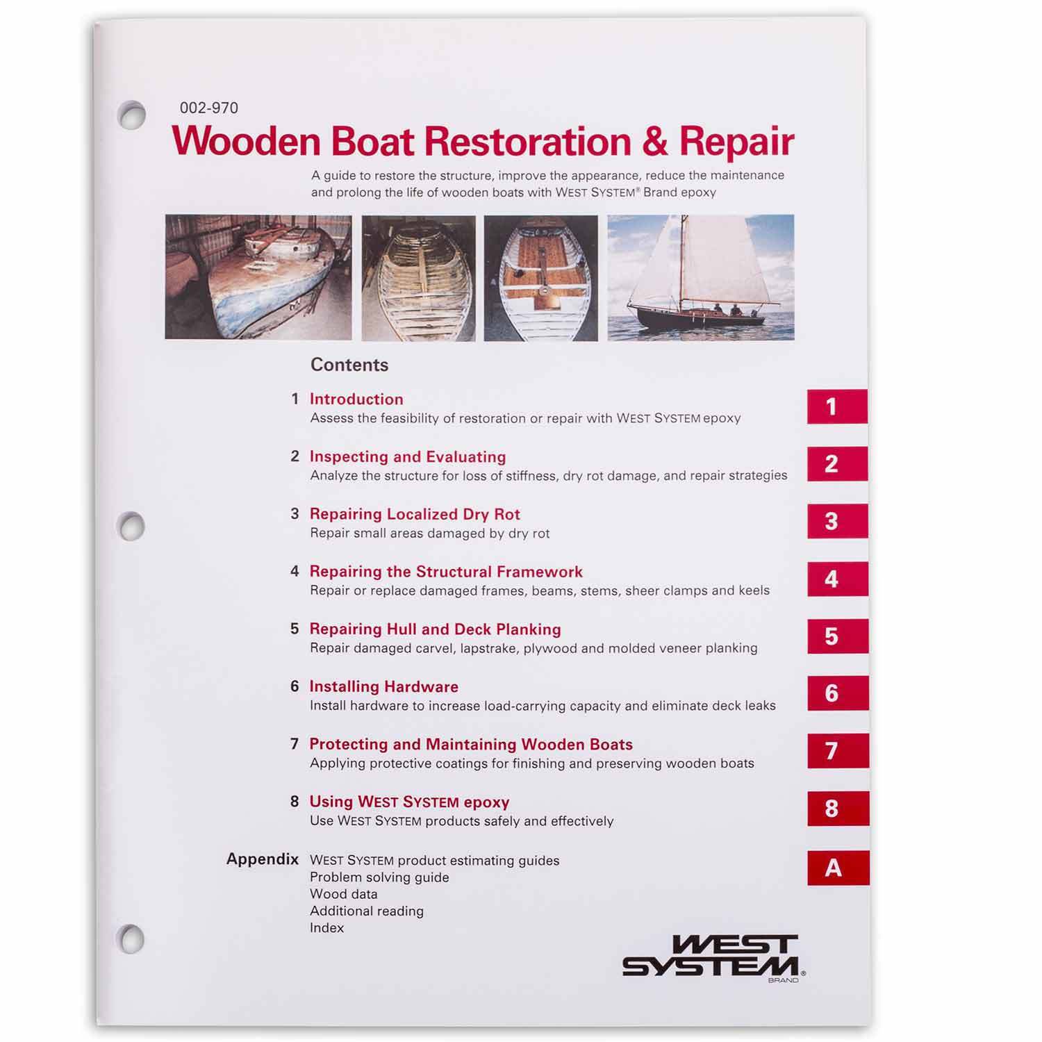 WEST SYSTEM Wooden Boat Restoration and Repair Book West Marine
