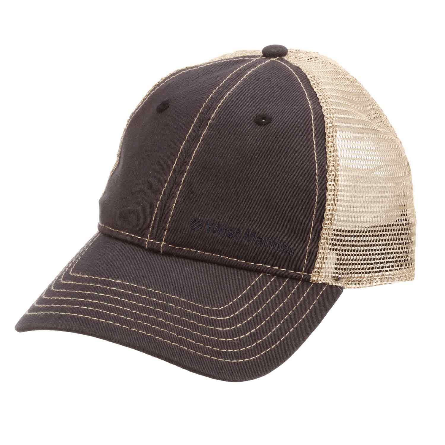 Men's Distressed Trucker Hat West Marine