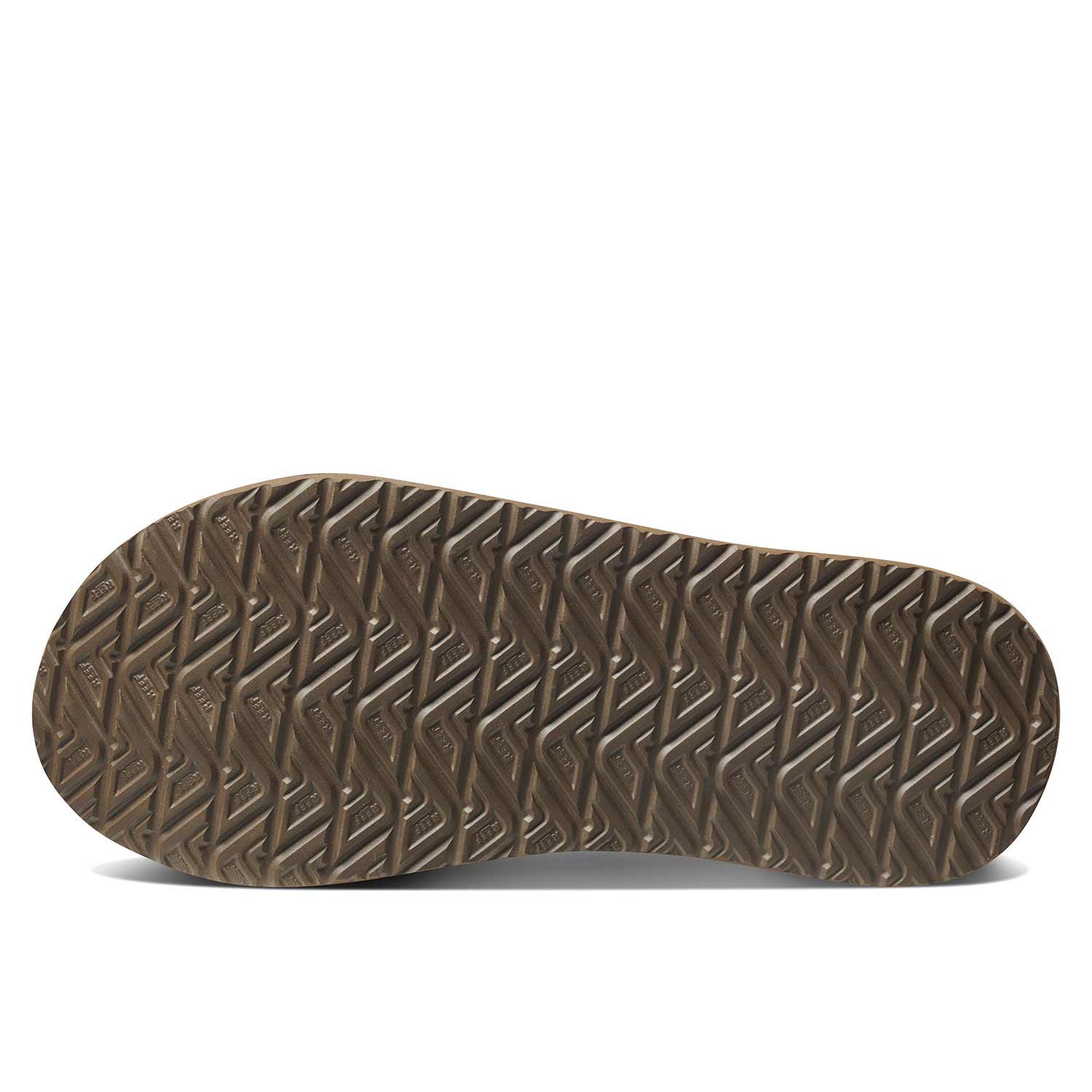 REEF Men's Cushion Phantom Leather Flip Flop Sandal Black/Brown -  RF0A3FEZBKB