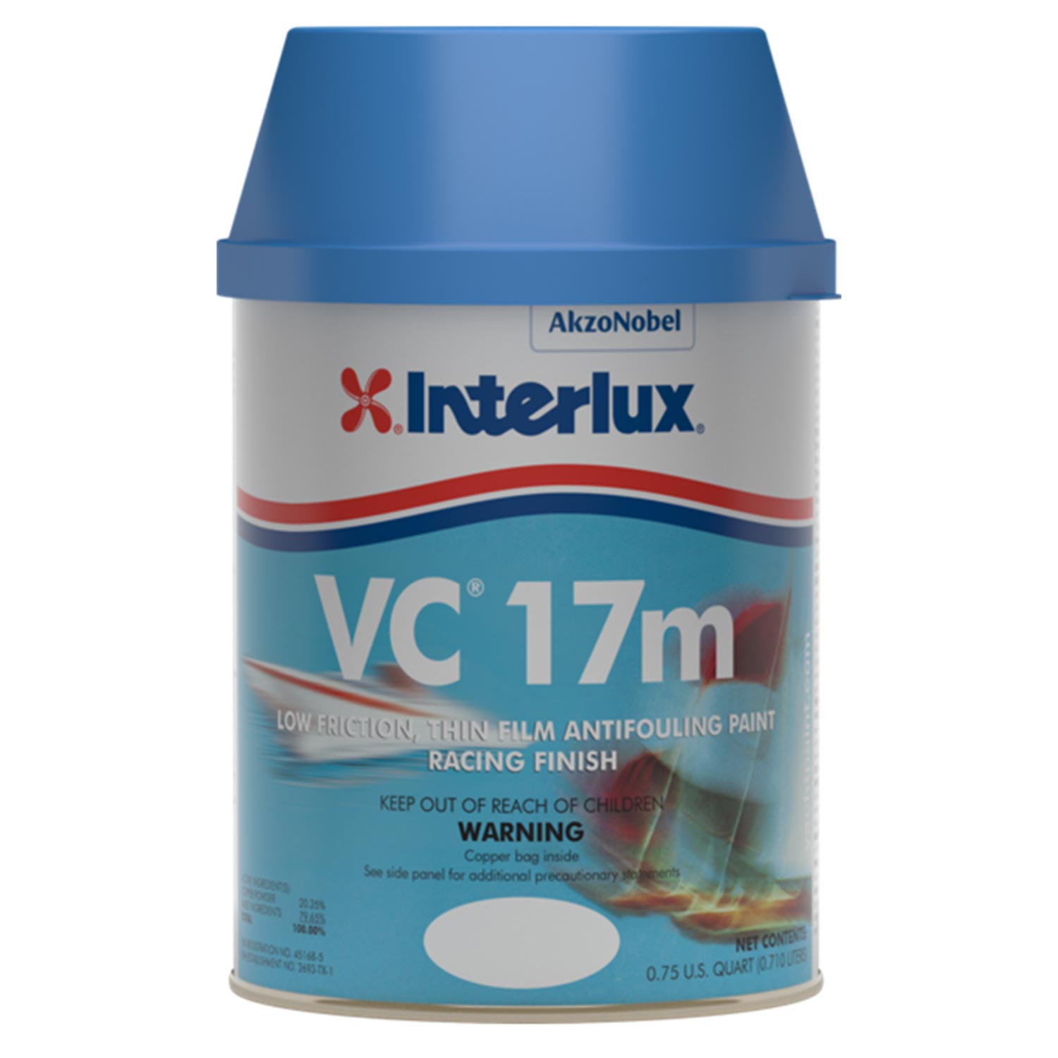 INTERLUX VC 17m Antifouling Paint, Quart West Marine