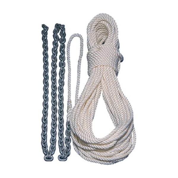 LEWMAR Pre-Spliced Anchor Rode, 5' of 1/4