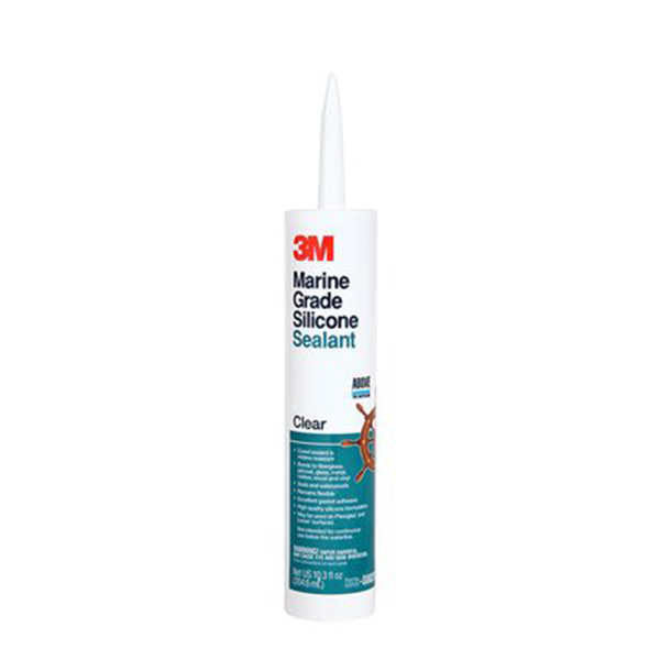 3M Marine Grade Silicone Sealant, Clear West Marine