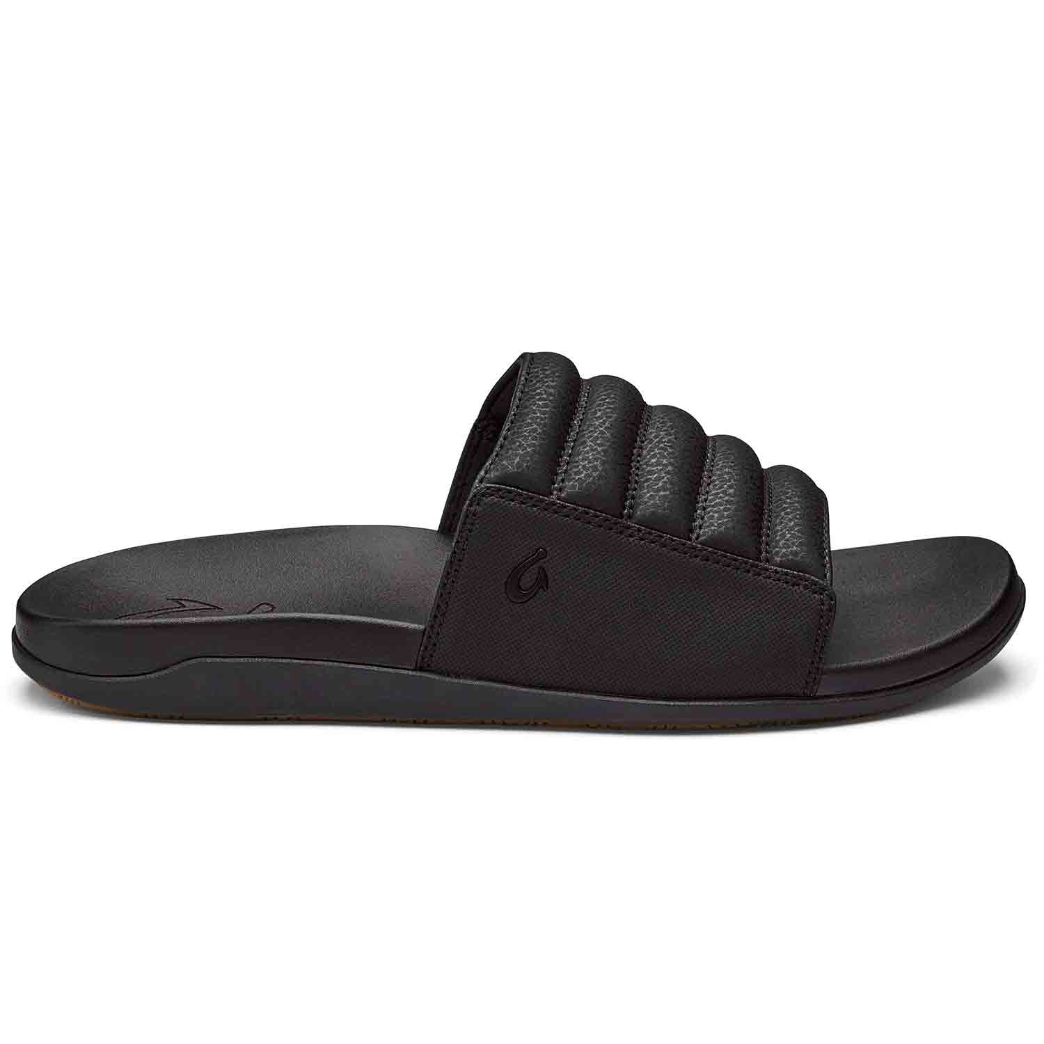 NOT FOR SALE.  Men’s Olukai Maha \'Olu Black/Black Slide Sandals Sz 11 NEW OLUKAI Men main image 2