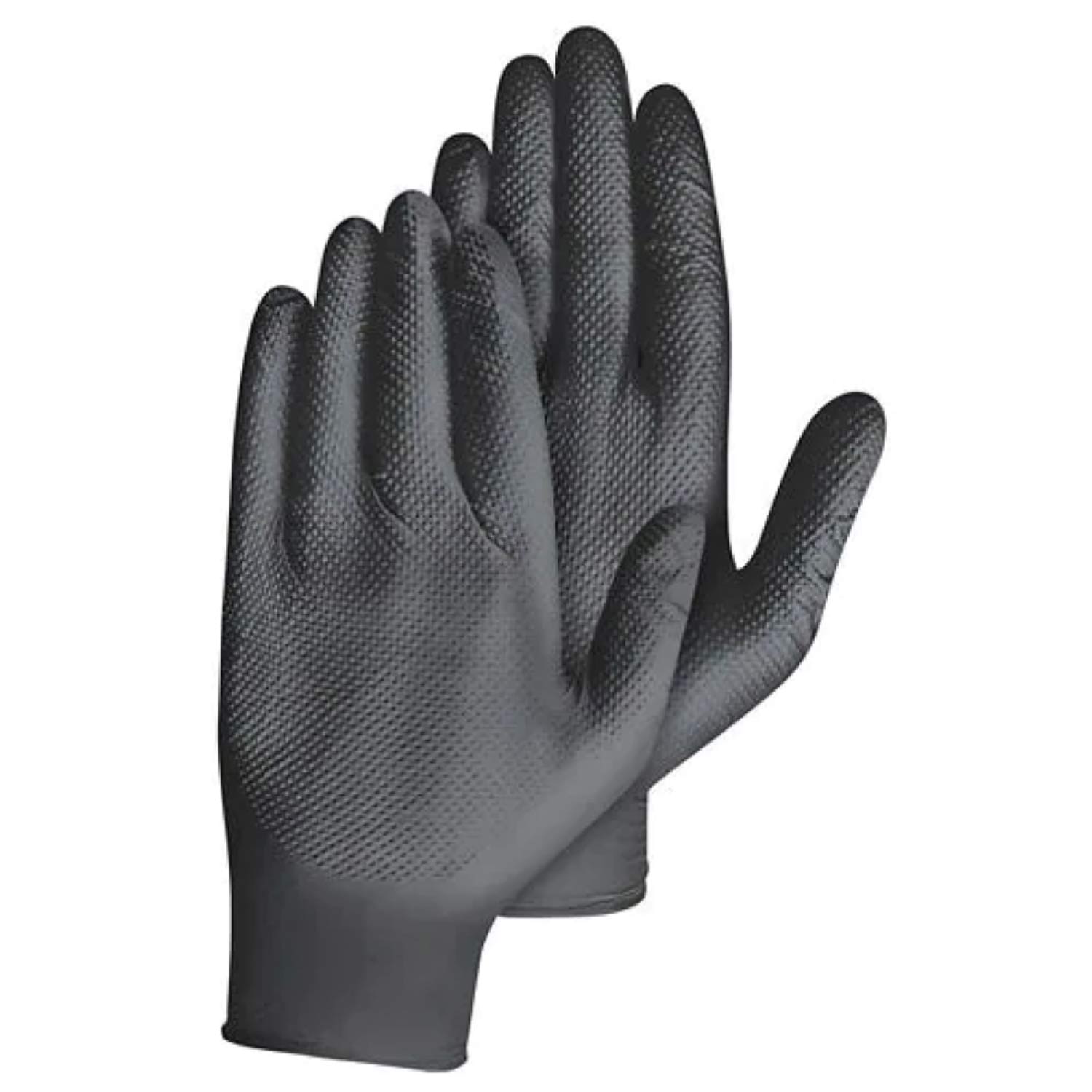 Black Boss Powder Free Disposable Nitrile Gloves 4 Mil Thickness X-Large, B21051-XL 100 Pair Pack 