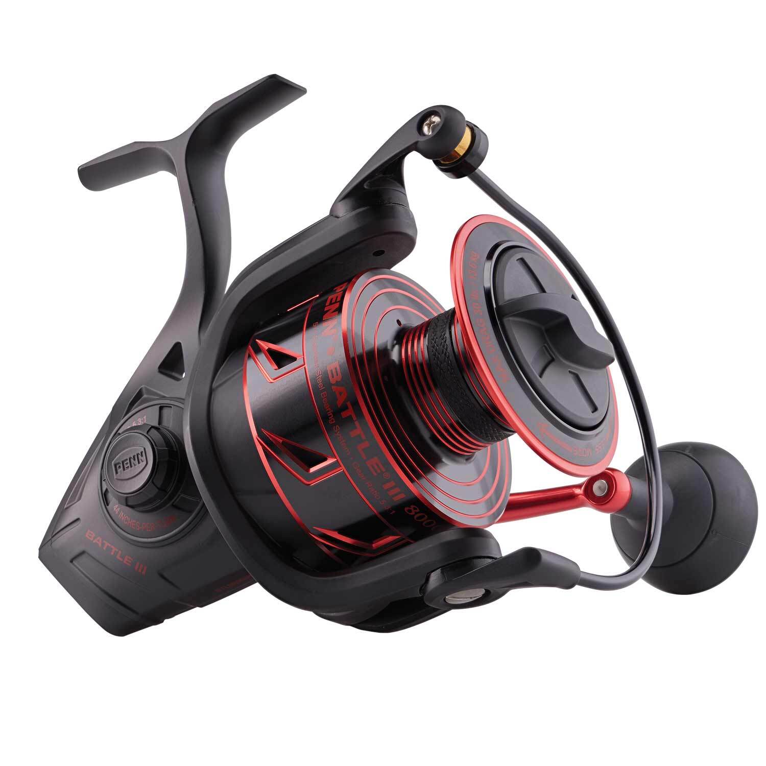 PENN Battle3 8000 新品　リール　ペン　バトル3 釣り PENN Battle® III 8000HS Spinning Reel