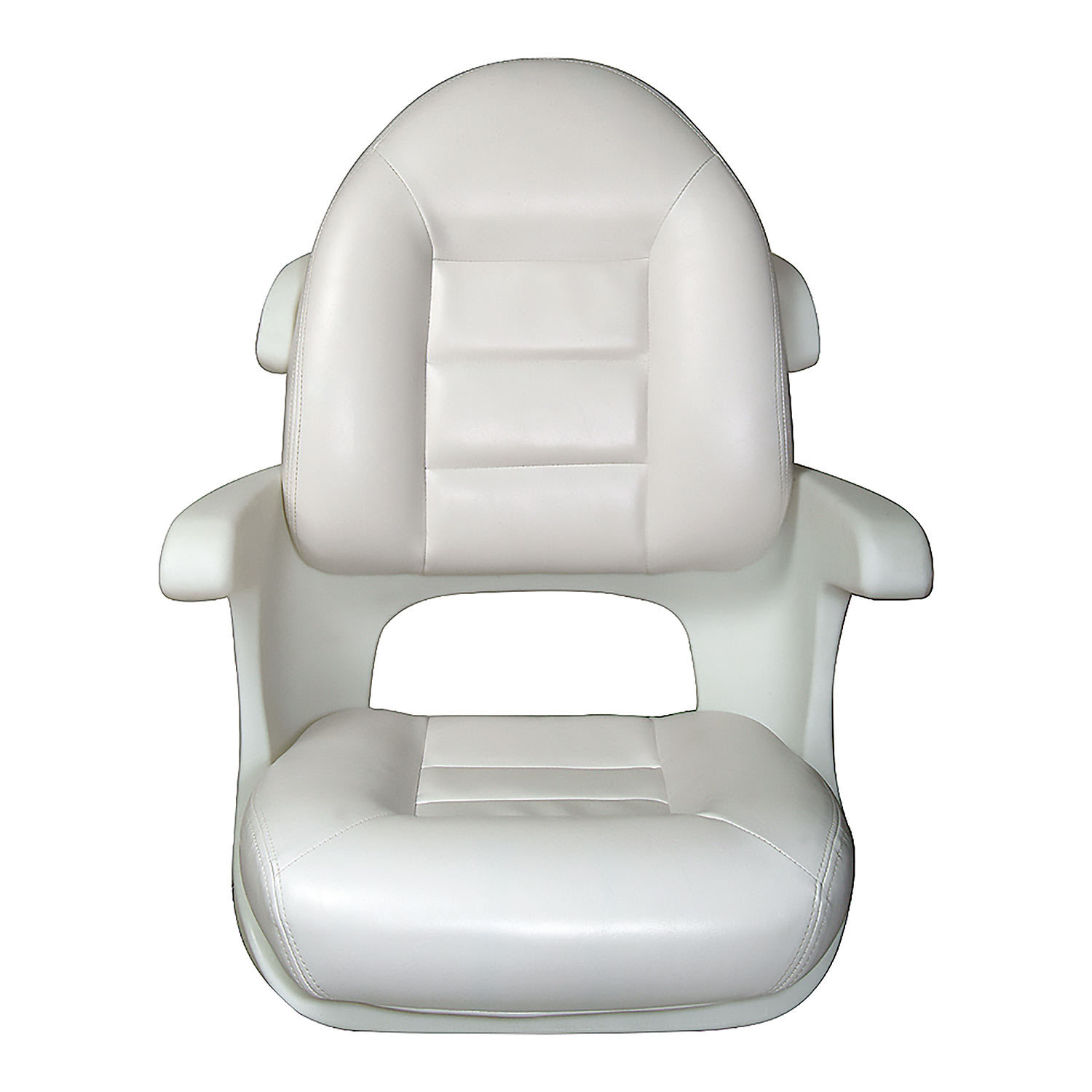 TEMPRESS Tempress Elite Helm Seat, High Back, White
