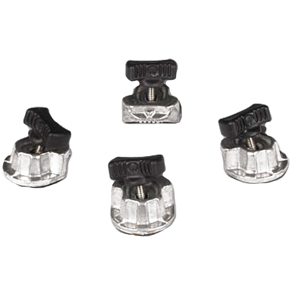 O'BRIEN Wakeboard Binding Clamp Thumbscrew Kit, 4Pack West Marine