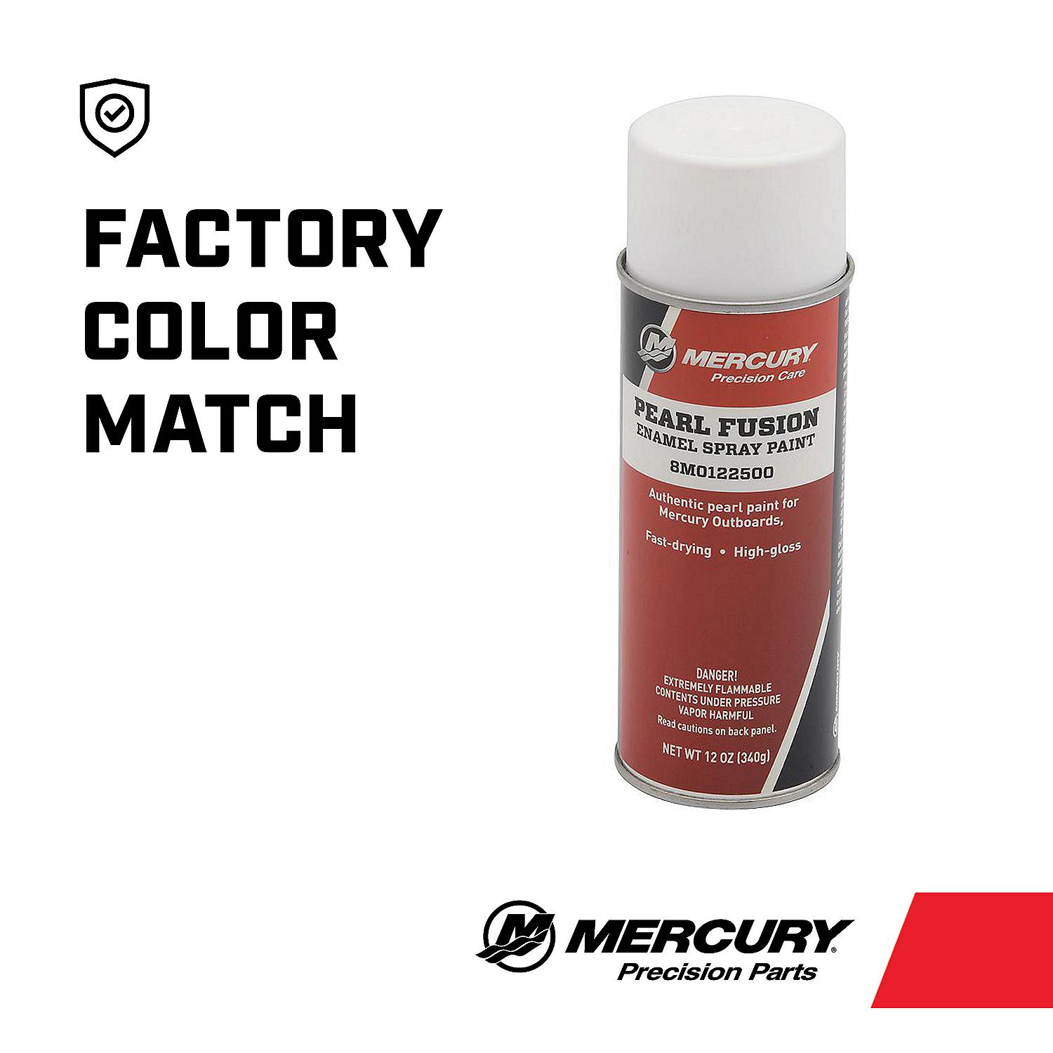 MERCURY MARINE Mercury 8M0122500 Pearl Fusion Enamel Spray Paint