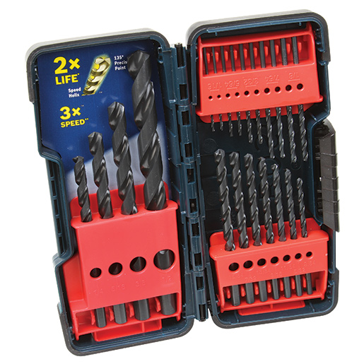 21Piece Black Oxide Drill Bit Set West Marine