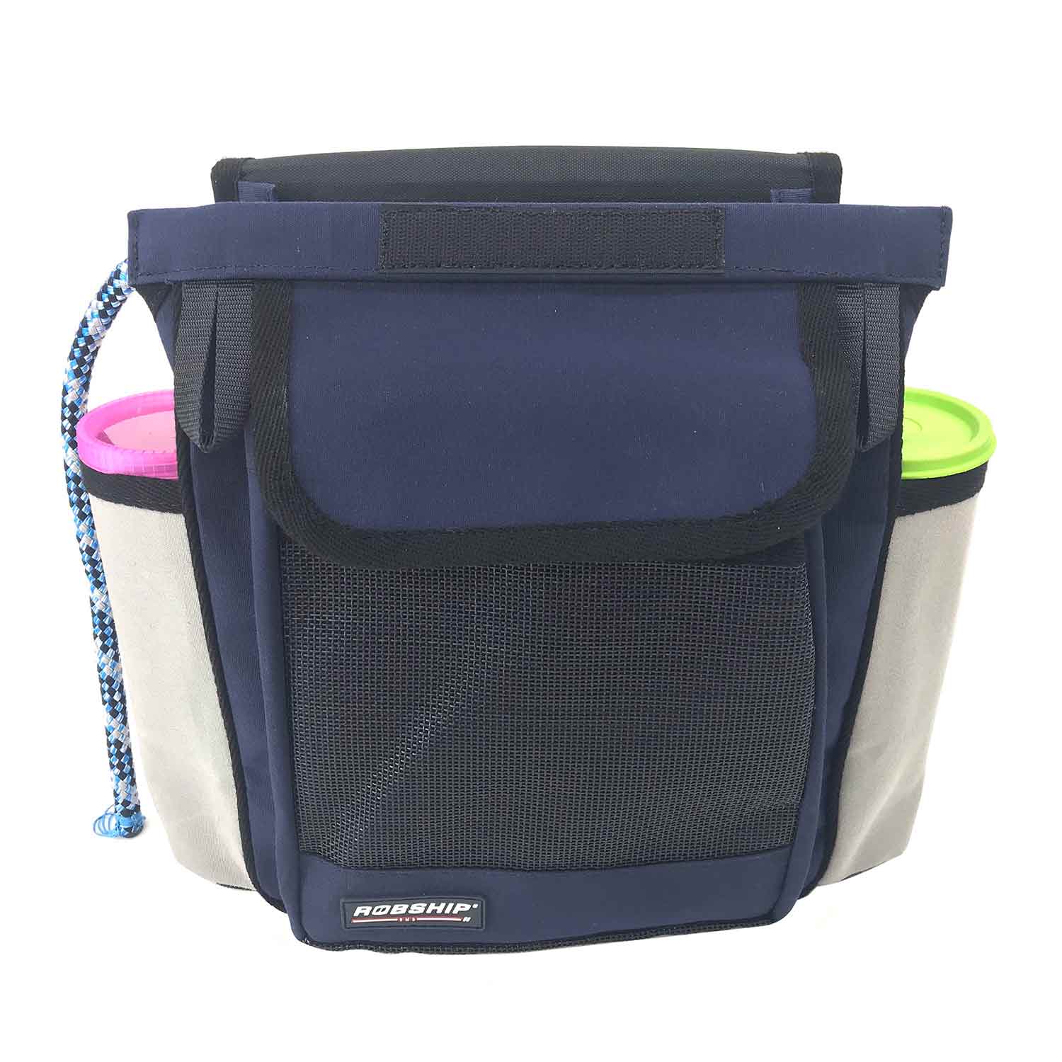 ROBSHIP Navy Mesh Cockpit Bag, Small West Marine