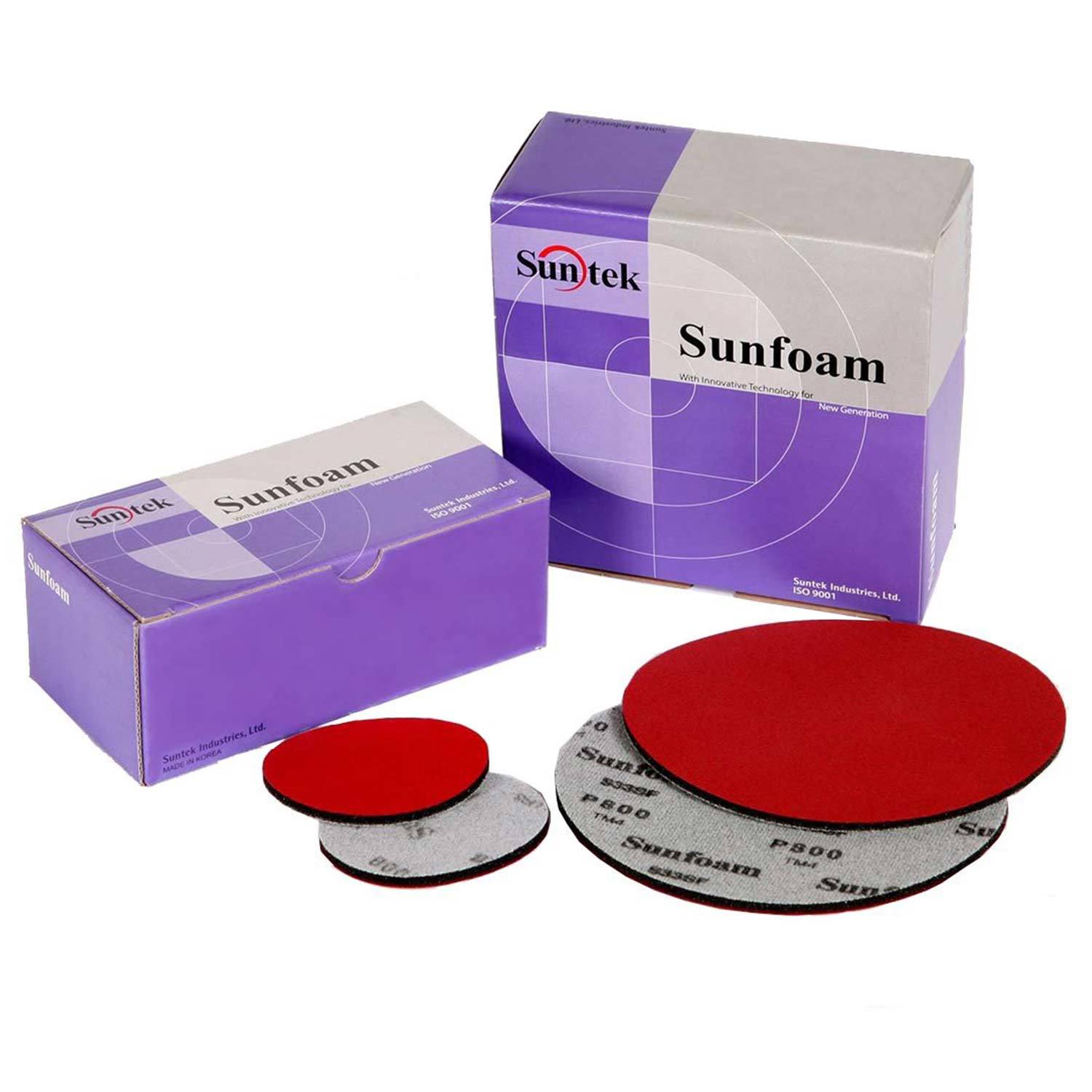 SUNMIGHT 6" NoHole Sandpaper Foam West Marine