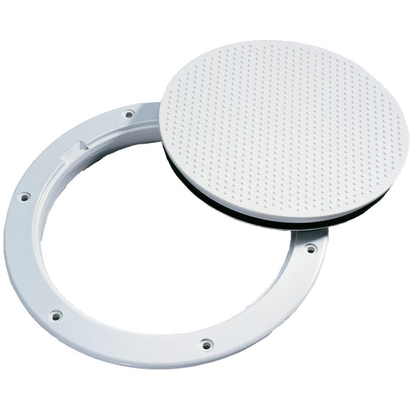 Beckson Marine 8 1/8” White Deck Plate – Inspection Hatch For Yamaha Boats, XE6 SK-139