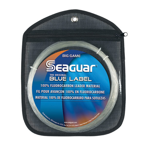 SEAGUAR Fluorocarbon Big Game Premier Leader Material, 150Lb