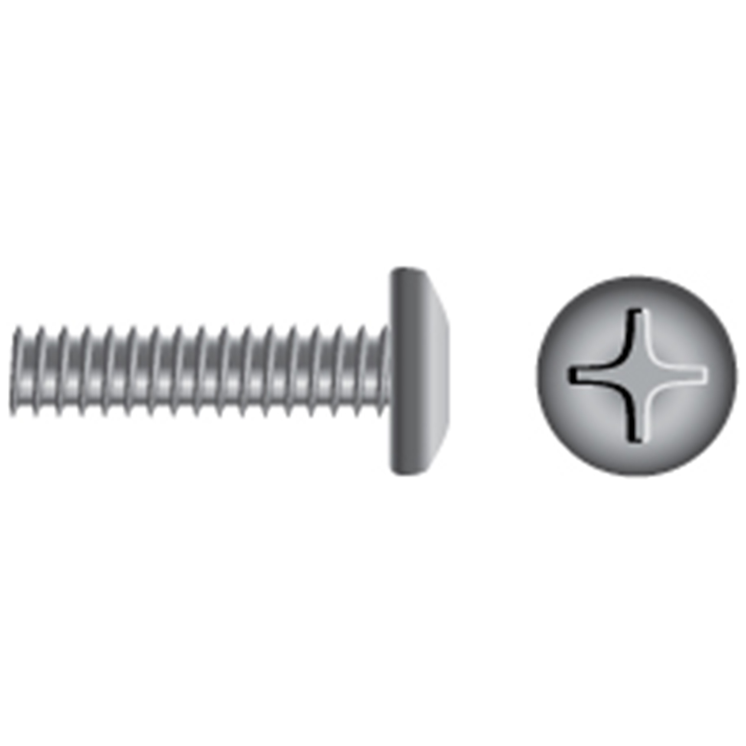 50 PK | Phillips Washer Head Teks Tapping Screw #8 x 1/2 in. 90787
