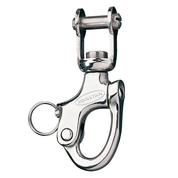 RONSTAN 3 3/4" L Stainless Steel Track Bail Snap Shackle West Marine
