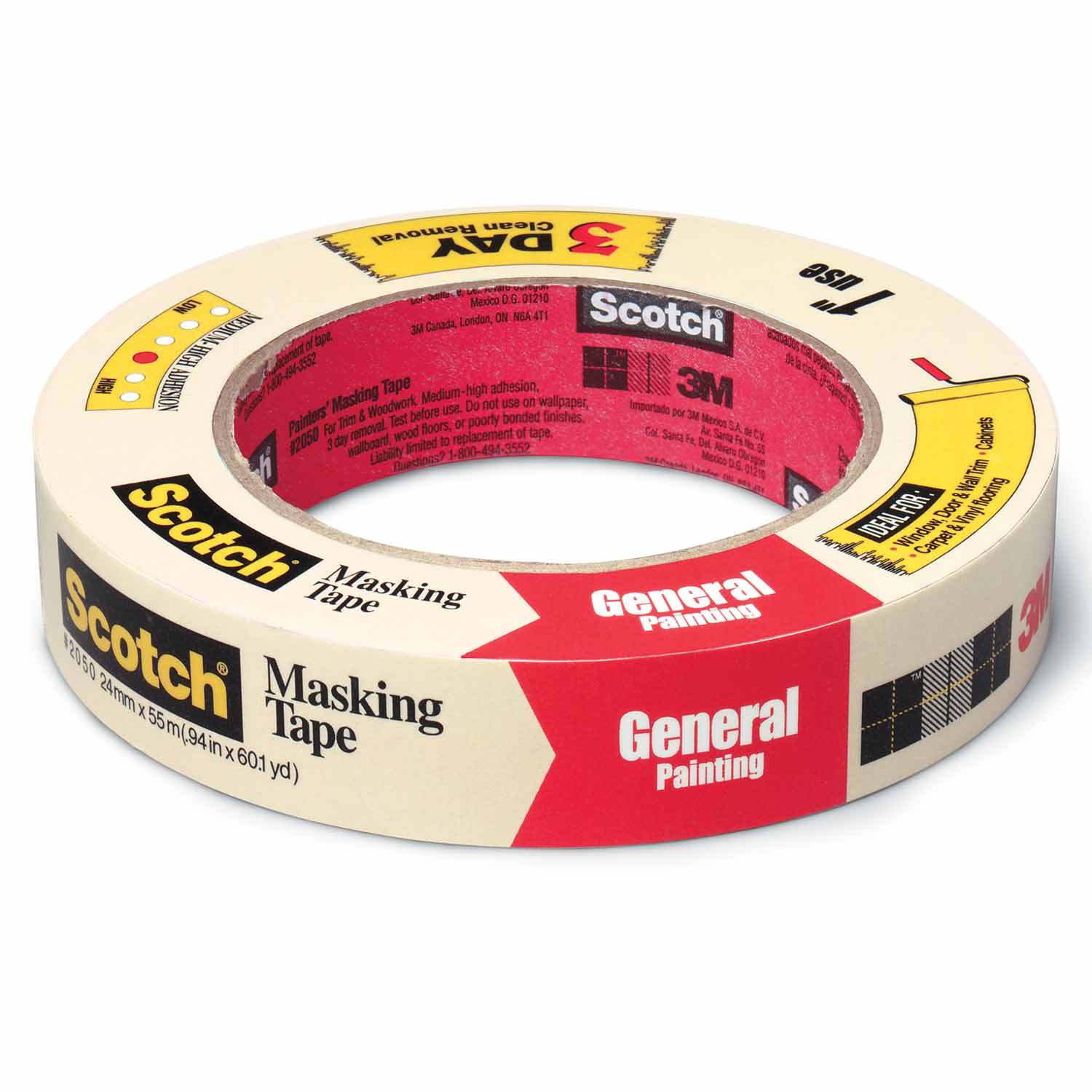 3m Scotch General Painting Masking Tape 2050 P004 123 002 517